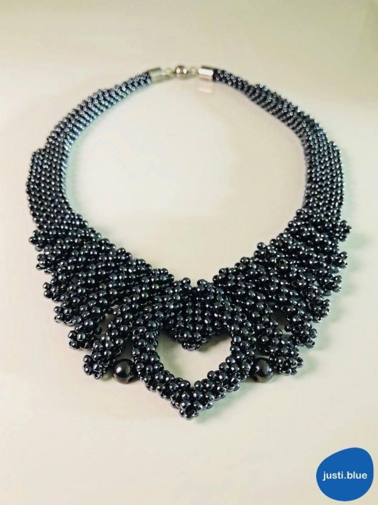 Hematite necklace with stainless steel clasp - What I do in my free time